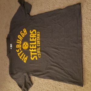 NFL team apparel Pittsburgh Steelers Steel curtain size small